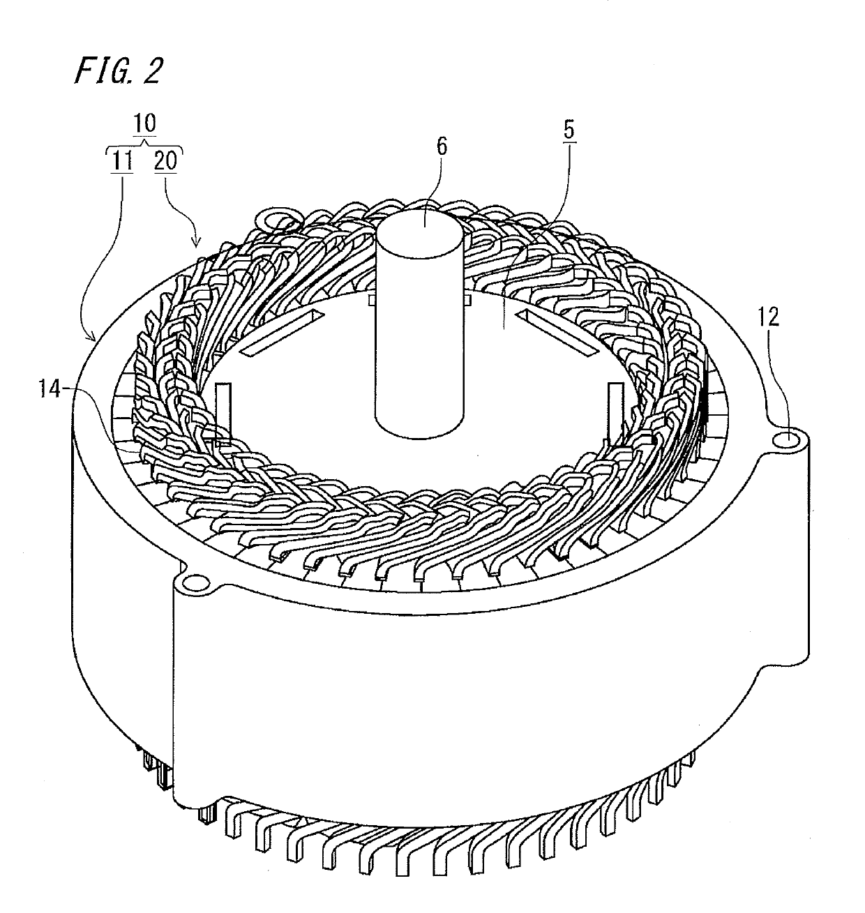 Method for producing armature, method for producing dynamo-electric machine, armature, dynamo-electric machine, and device for producing armature