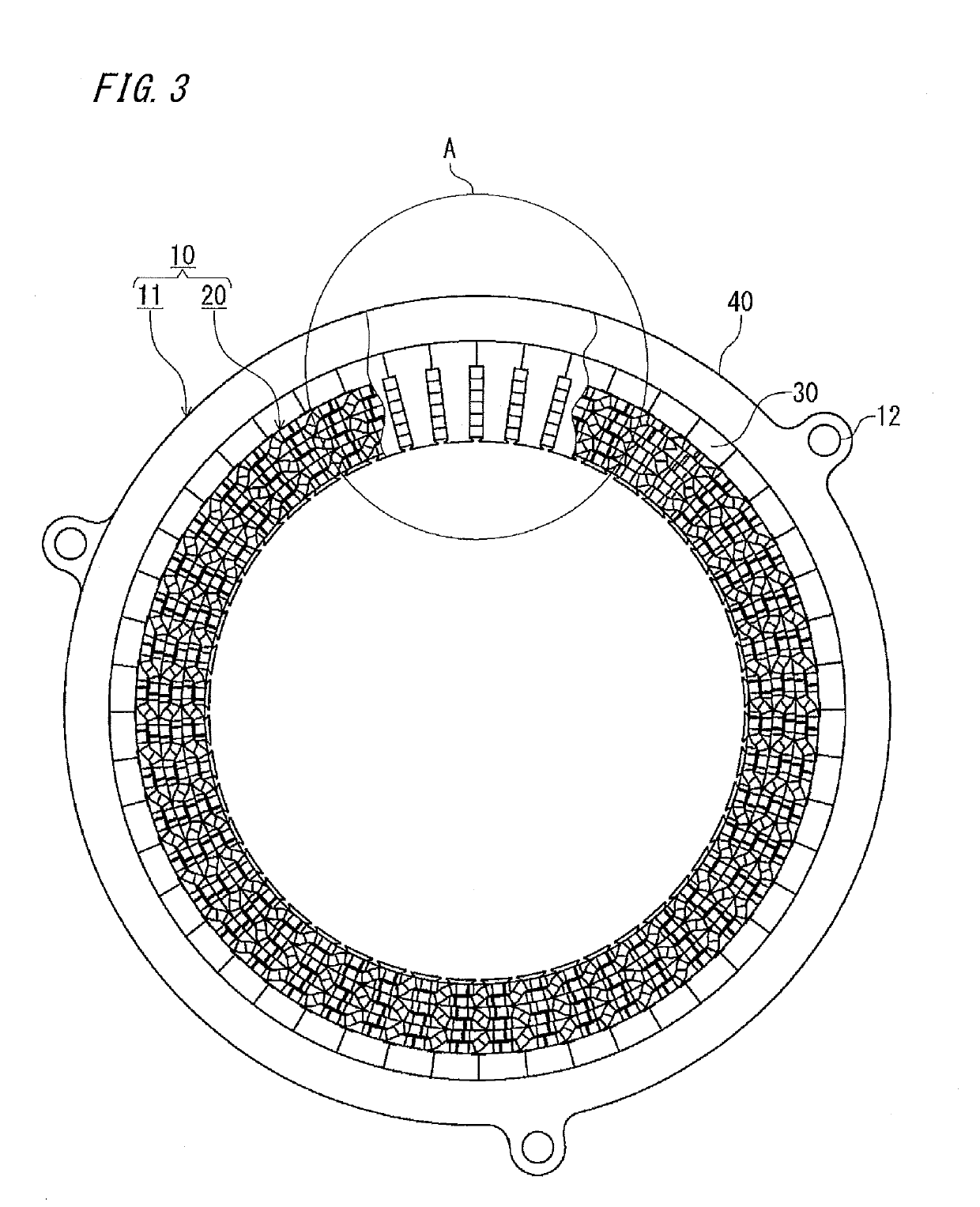 Method for producing armature, method for producing dynamo-electric machine, armature, dynamo-electric machine, and device for producing armature