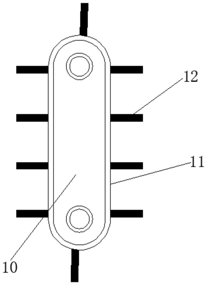 A high-efficiency grain grinding device that prevents caking