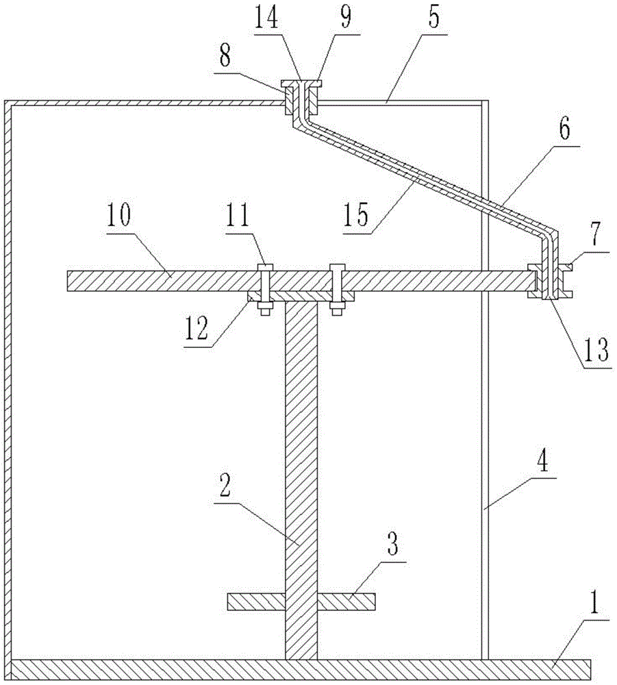 A copper wire pay-off device capable of effectively reducing frictional force