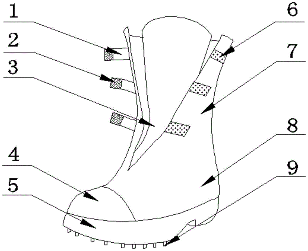 An electrical insulating boot