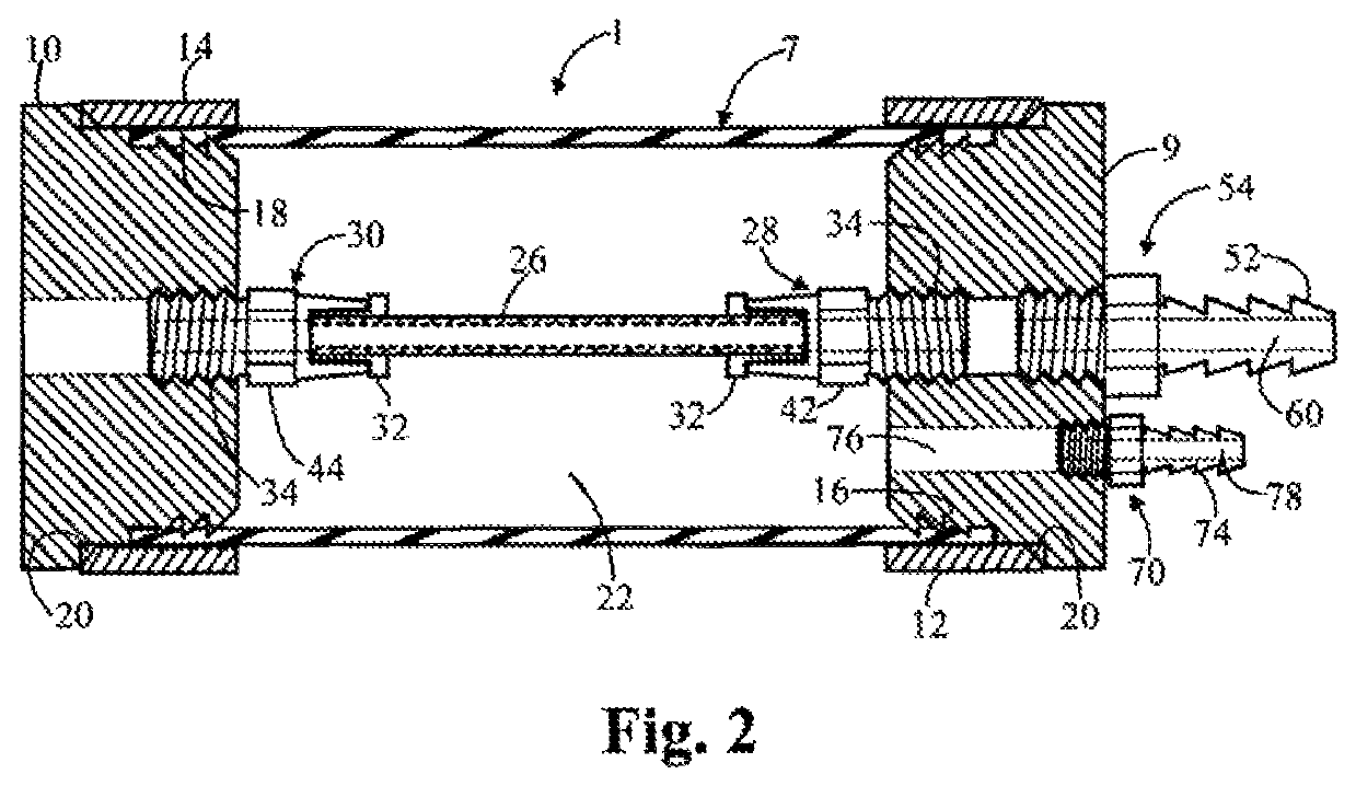 Flexible universal bladder tool for detecting leaks in a closed fluid system