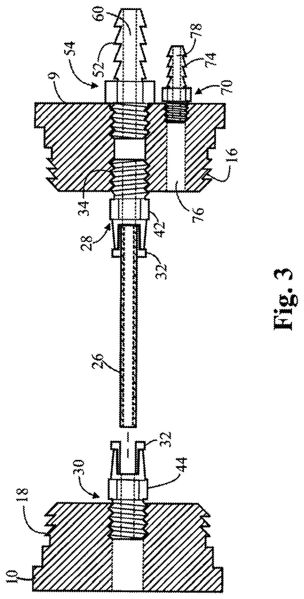 Flexible universal bladder tool for detecting leaks in a closed fluid system