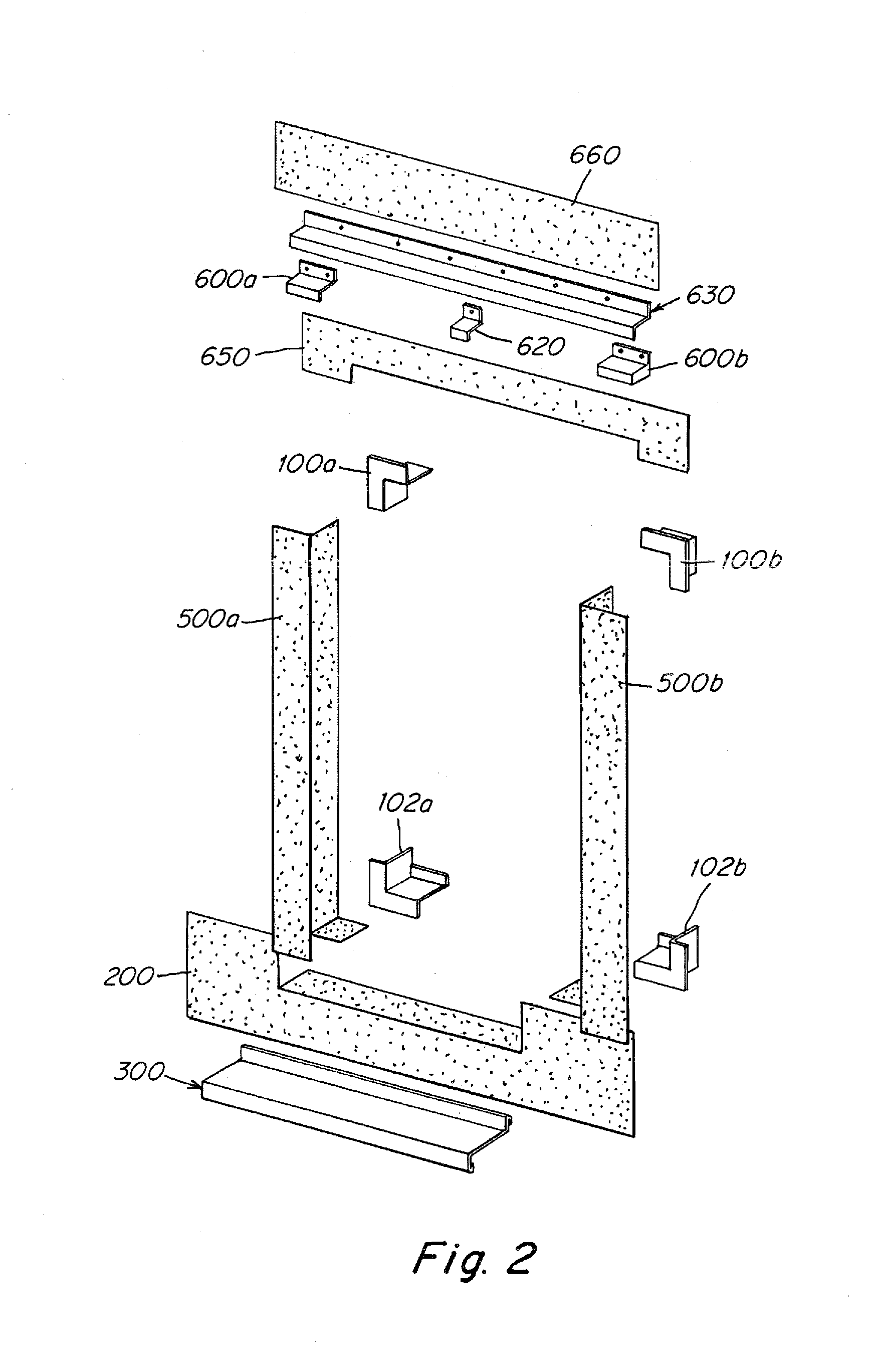Kit and components for a flashing installation