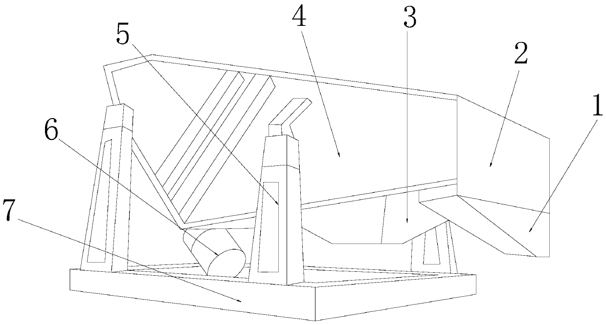 Stacking lining type mortar pretreatment equipment based on plastering base layer hollowing for building