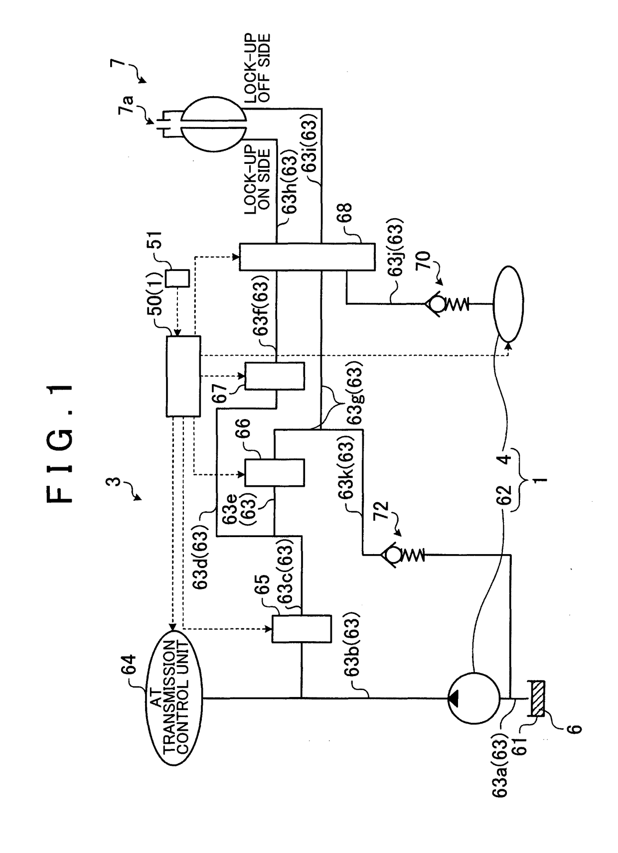 Lubrication control device for transmission