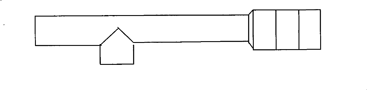 Paper pouring channel tube for casting and shaping technique thereof