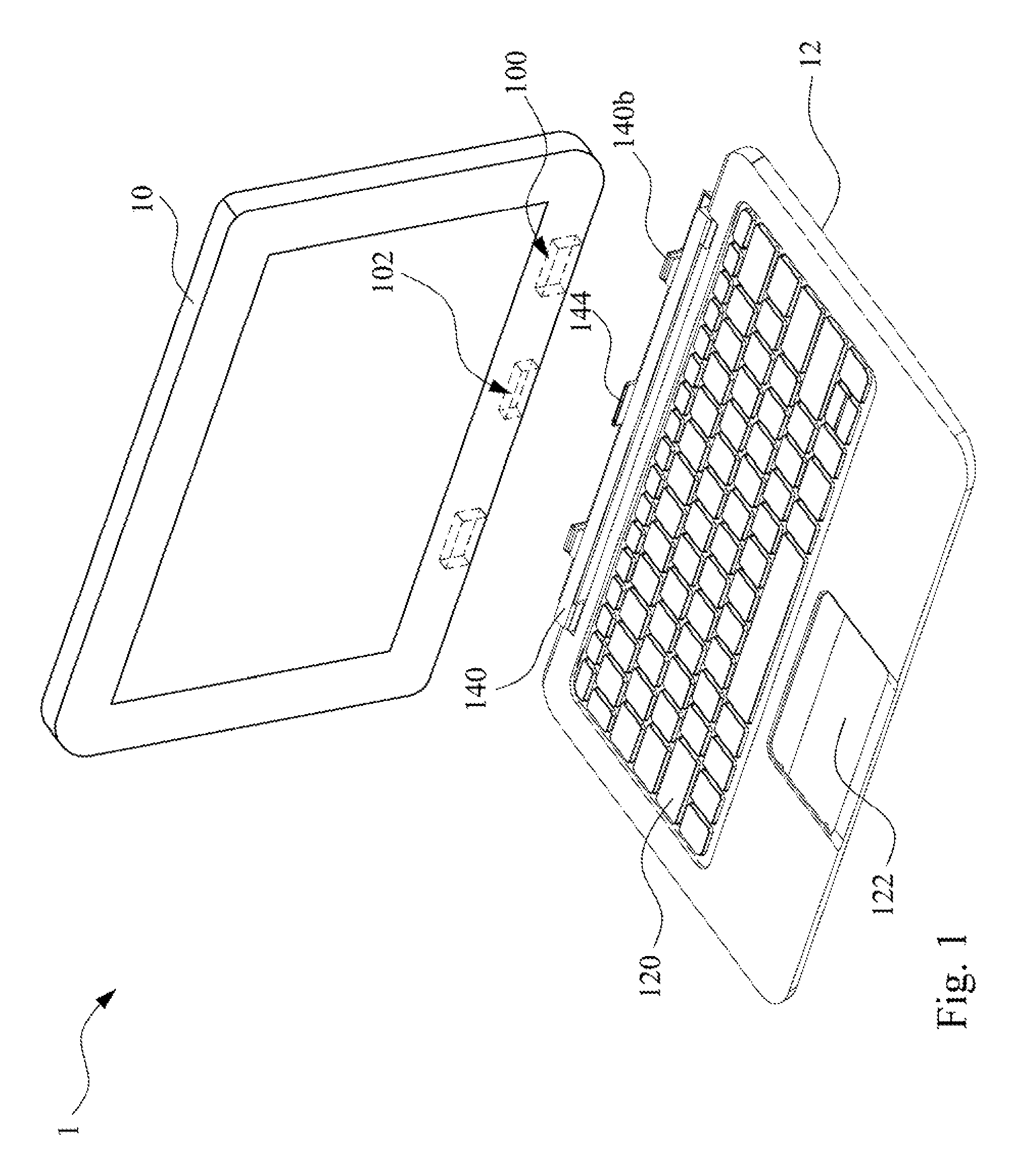 Docking station and electronic apparatus