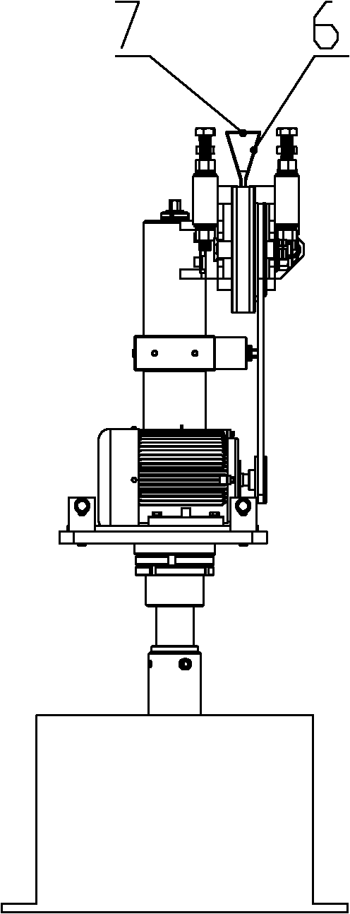 Automatic metal wire finishing device