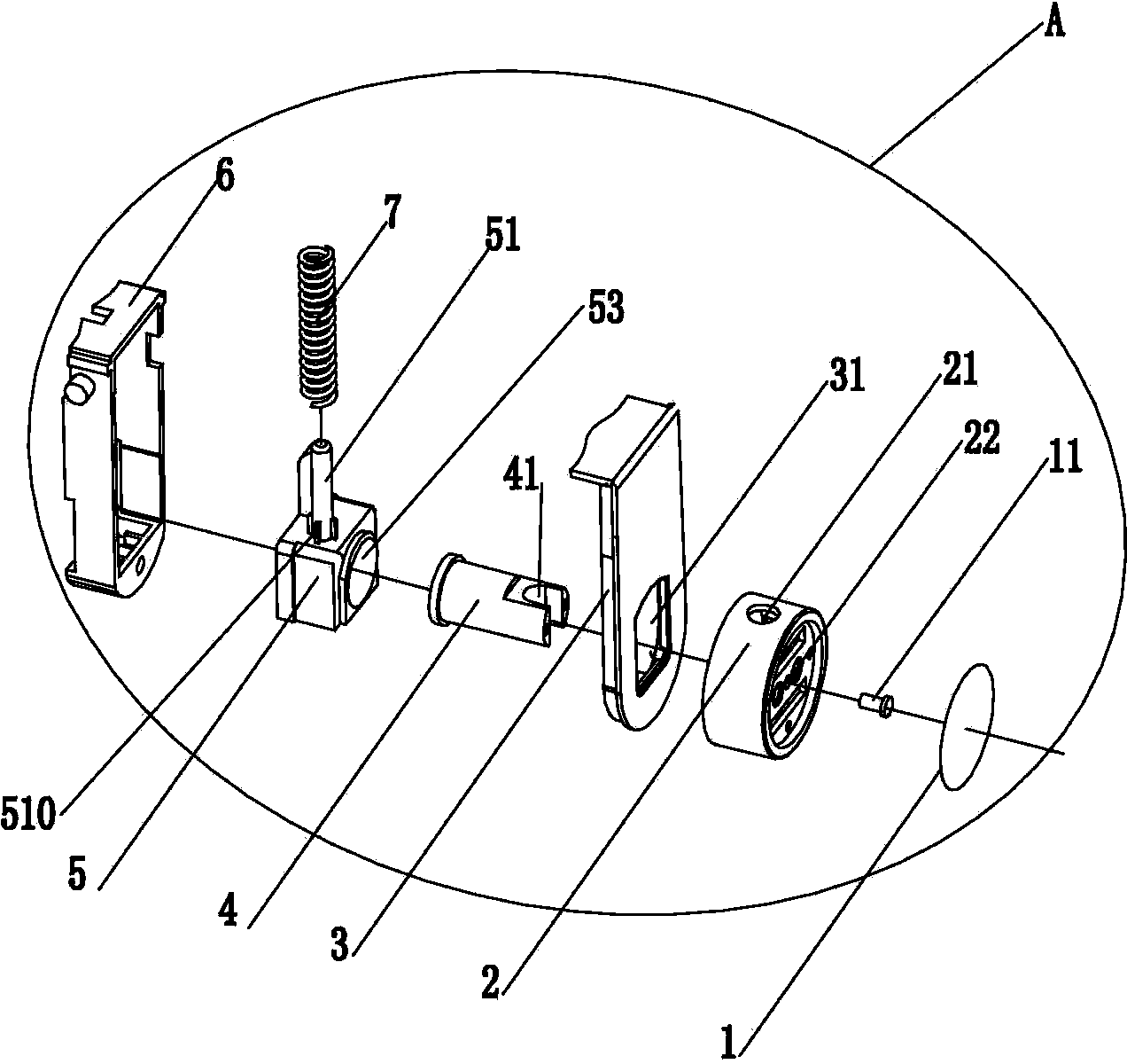 Noodle maker with safety switch