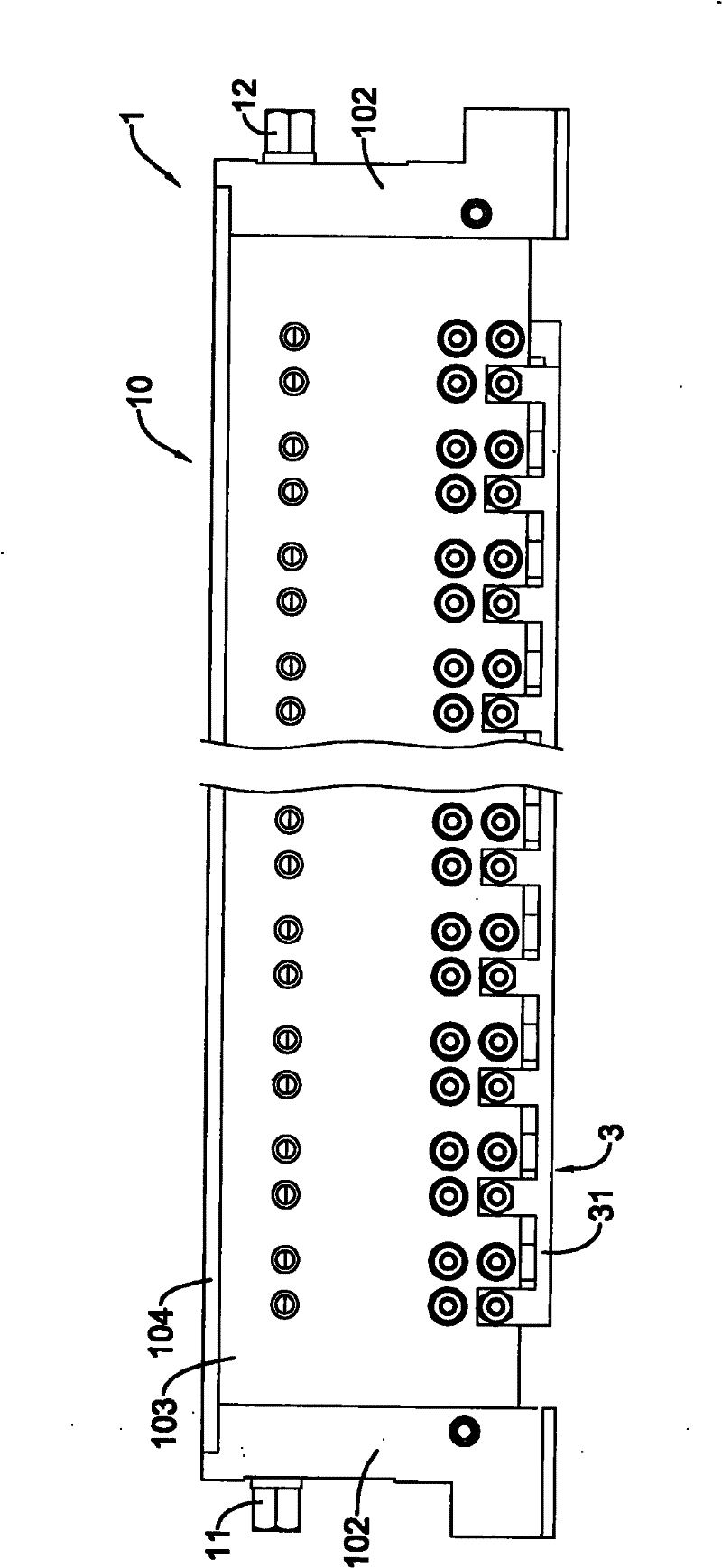 Jig for assisting electric container production