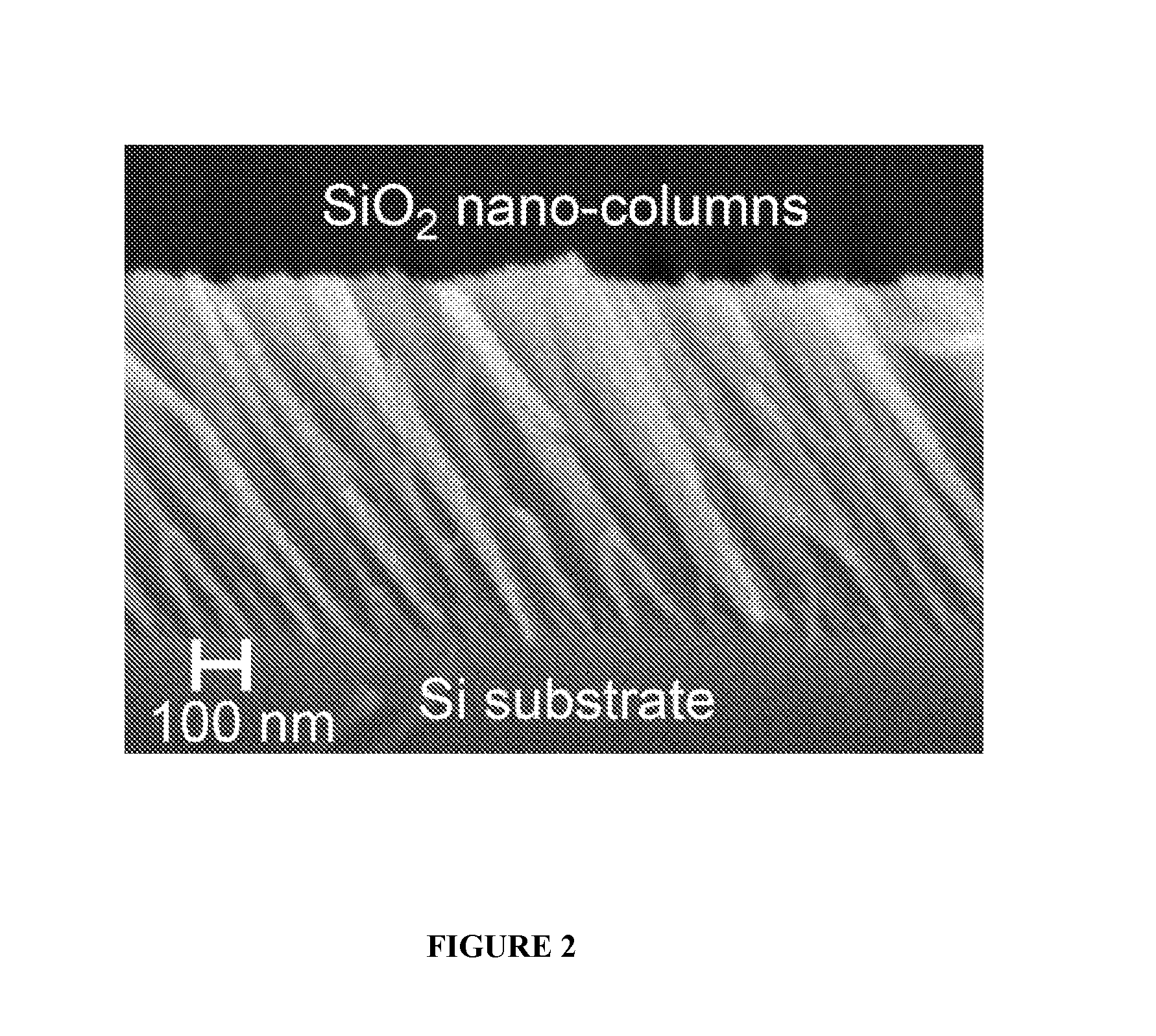 Tunable nanoporous films on polymer substrates, and method for their manufacture