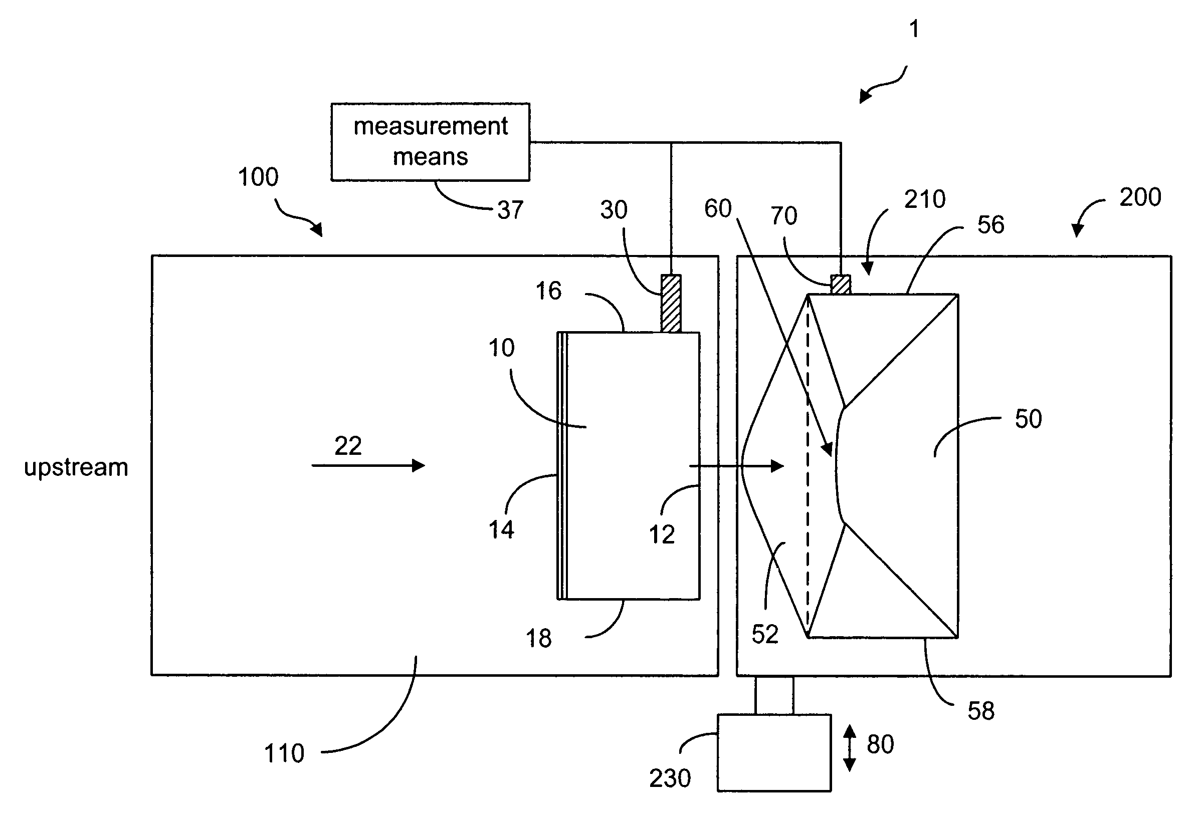 Method and device for aligning a receiving envelope in a mail inserter