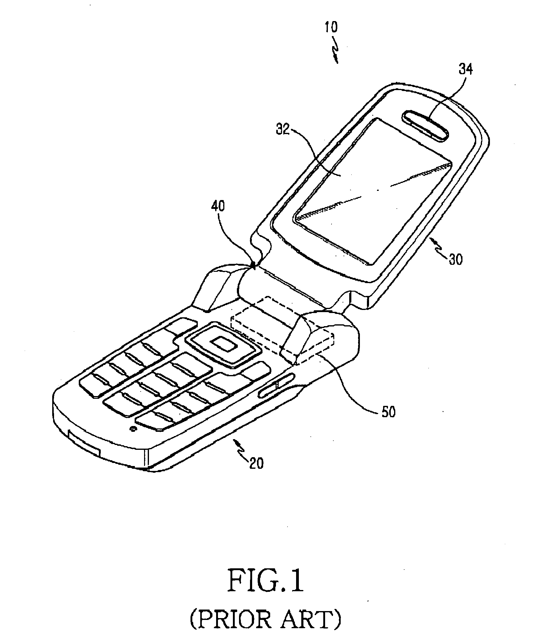 Speaker of a portable terminal having a resonance space