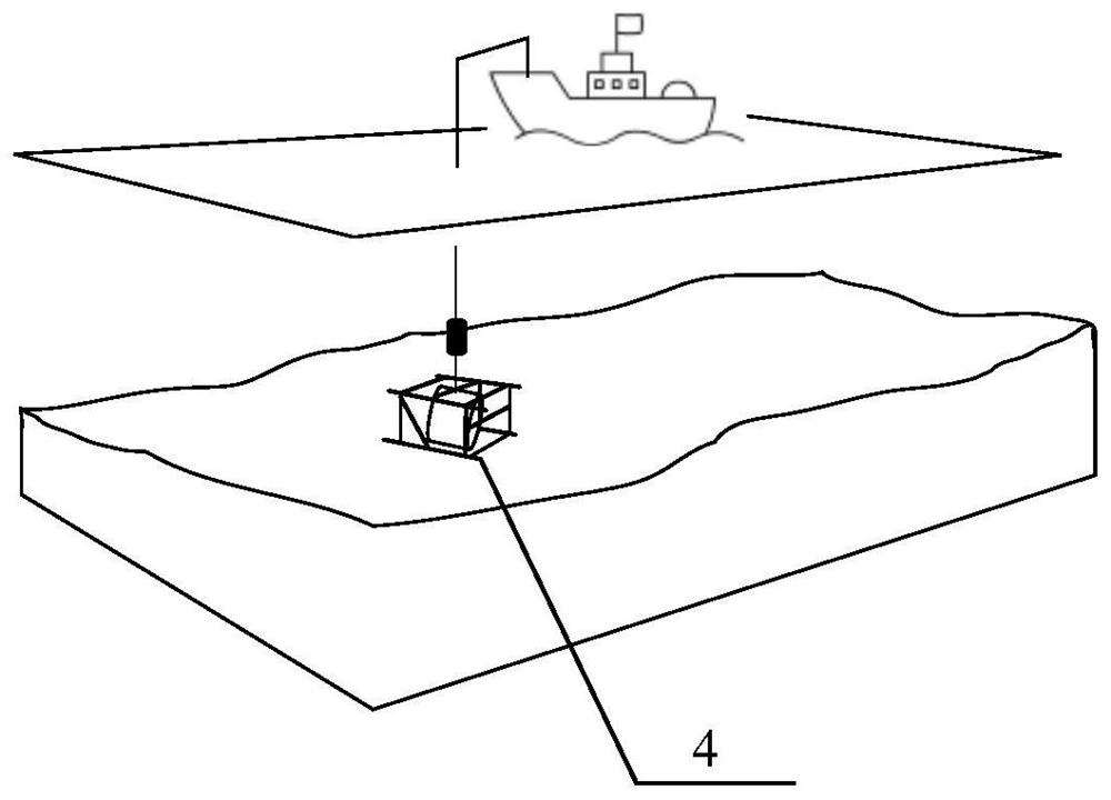 A sensor network-based underwater monitoring and control method and system