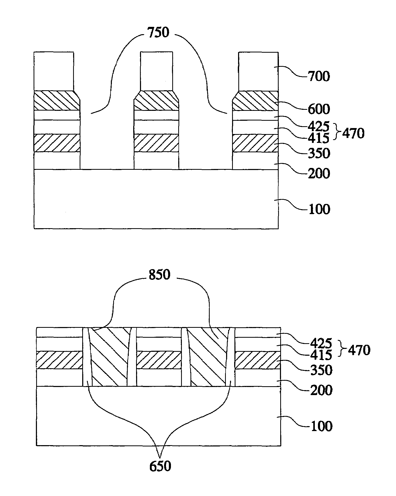 Method of forming a self-aligned contact structure using a sacrificial mask layer