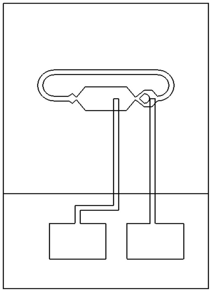 A bidirectionally recognizable microfluidic inertial power switch
