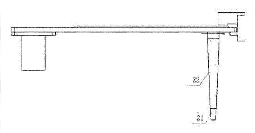 Sampling and liquid level detection device for automatic sampling system