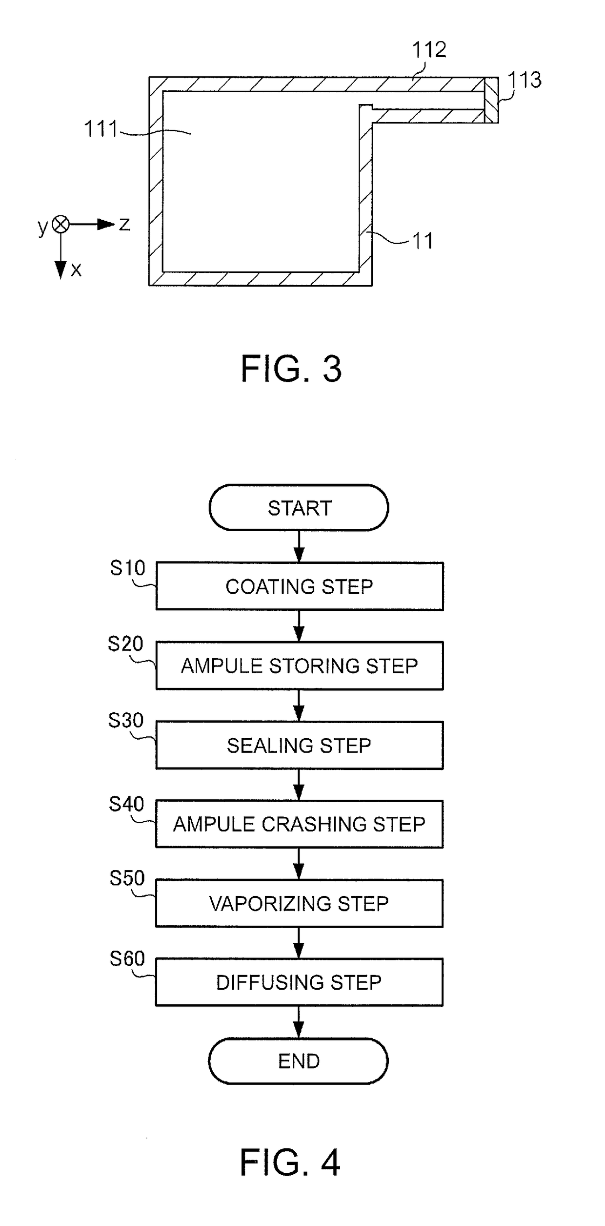 Gas cell sealing method