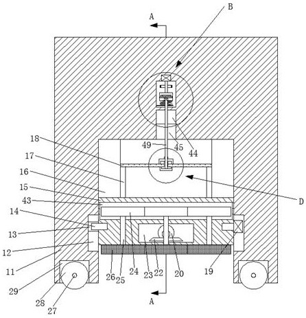 A liftable and multi-angle grinding rail device