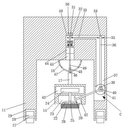 A liftable and multi-angle grinding rail device