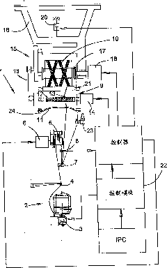 Method for winding cross-wound spools with precision winding on a two-for-one twisting machine