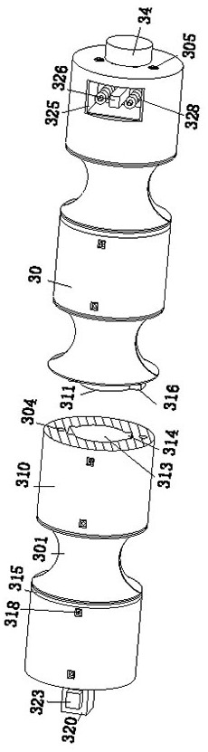 A roller type automatic conveying machine