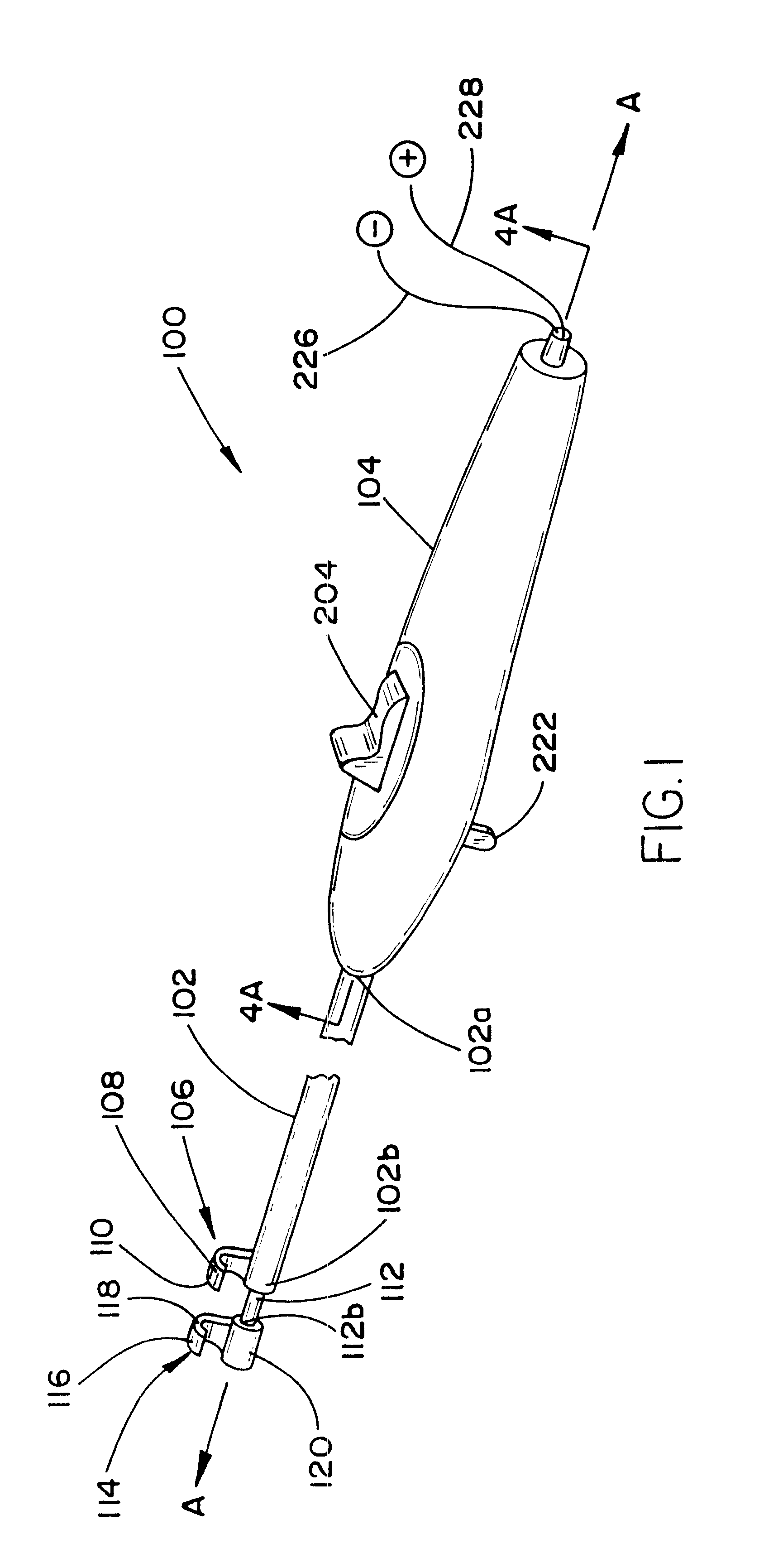 Surgical device for endoscopic vein harvesting