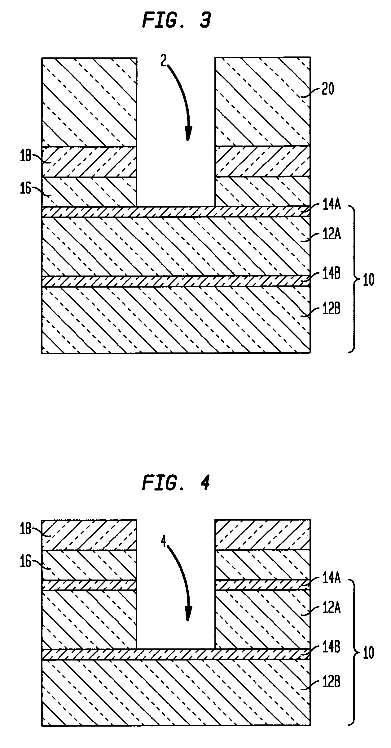 Structures and methods for low-k or ultra low-k interlayer dielectric pattern transfer