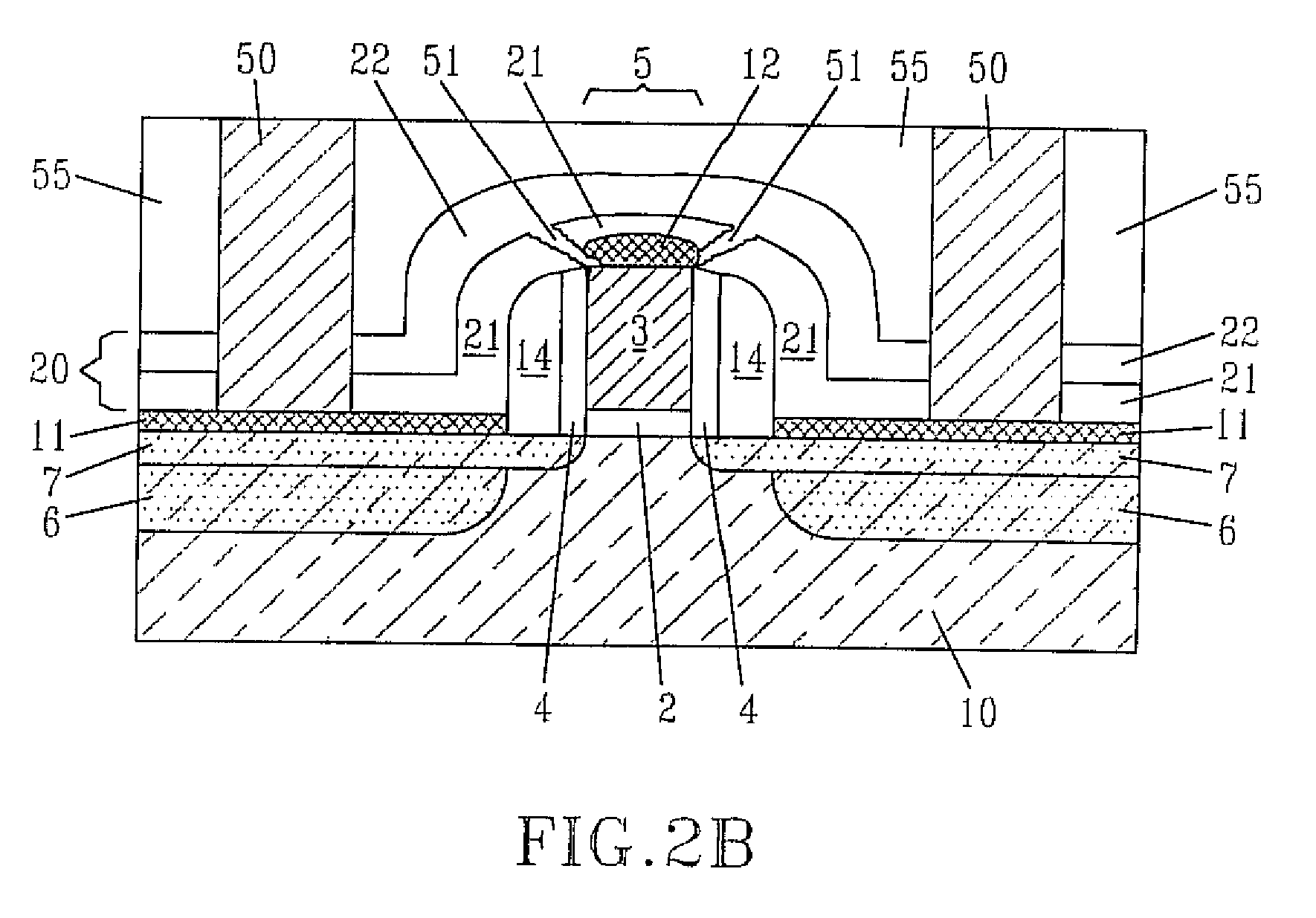 Barrier dielectric stack for seam protection