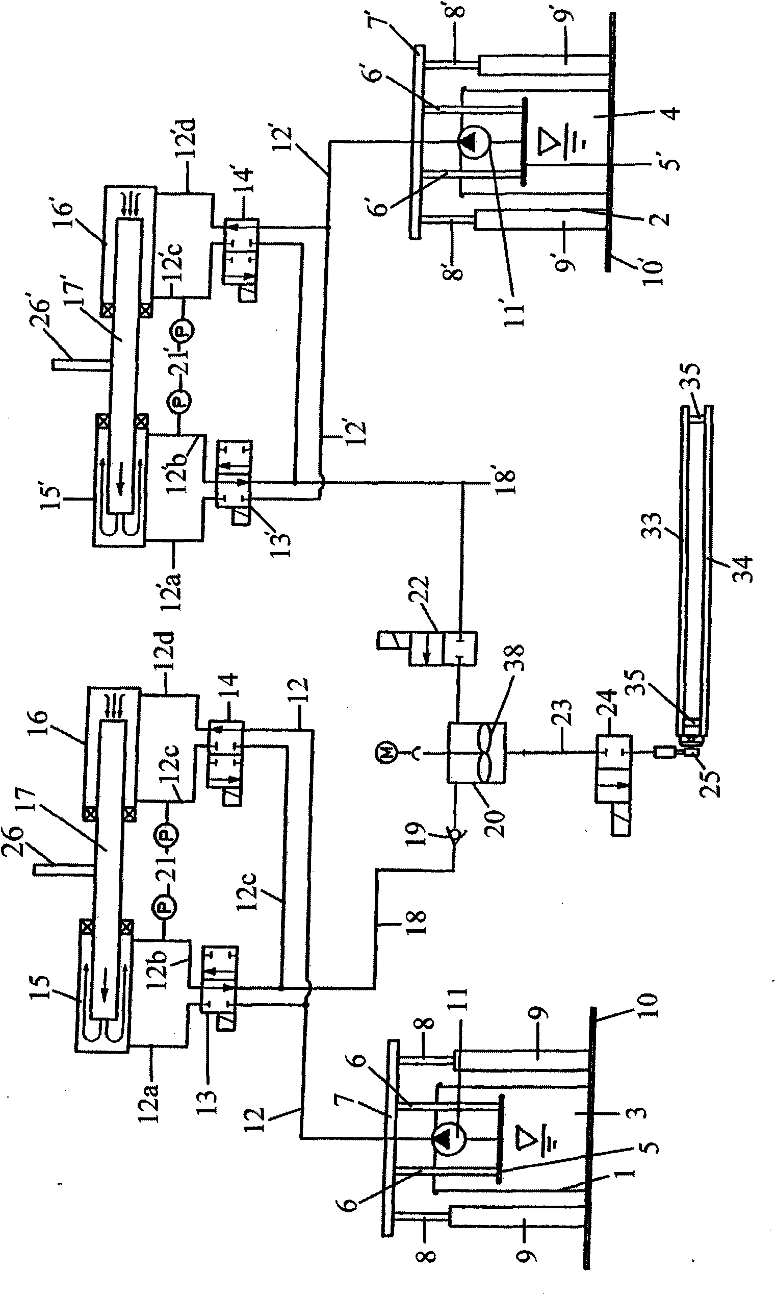 Device for injecting a strand of a paste-like mass into the intermediate space between glass panes of an insulated glass pane