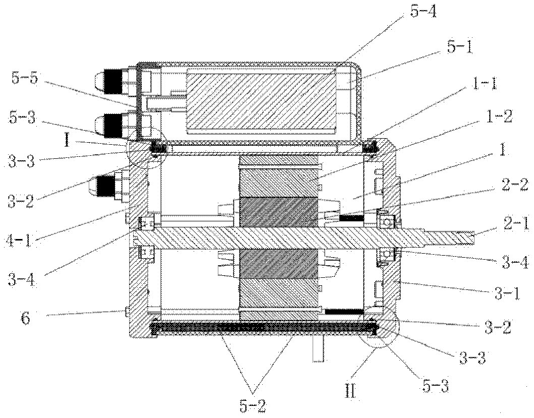 Water cooling motor