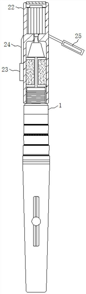 A portable ultra-long standby and waterproof hidden Beidou GPS positioning device