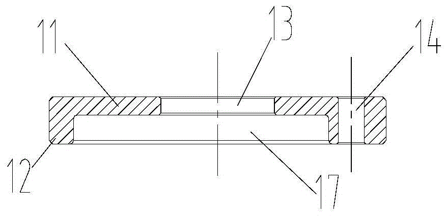 Compressor pump body structure and compressor