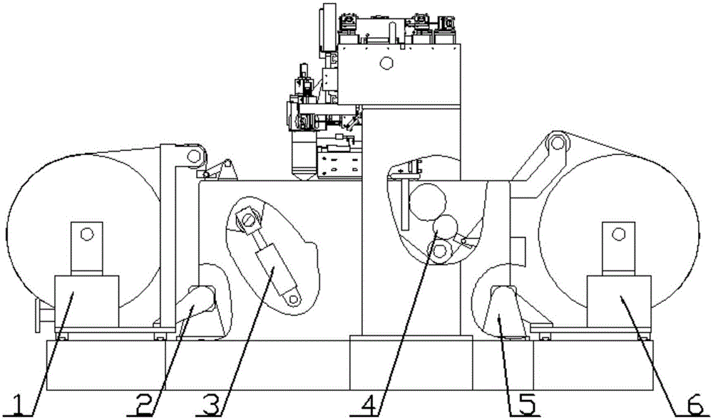 Thin film punching machine and punching method