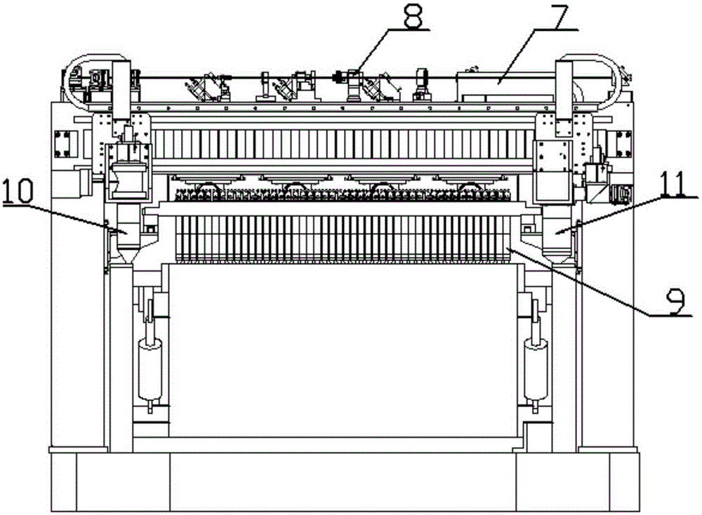 Thin film punching machine and punching method