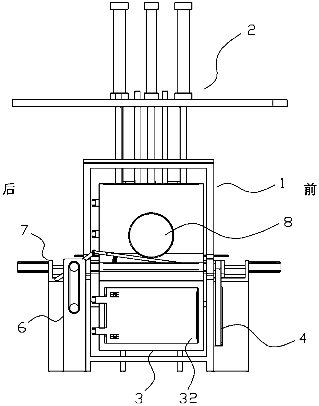 Straw mixed foaming forming equipment