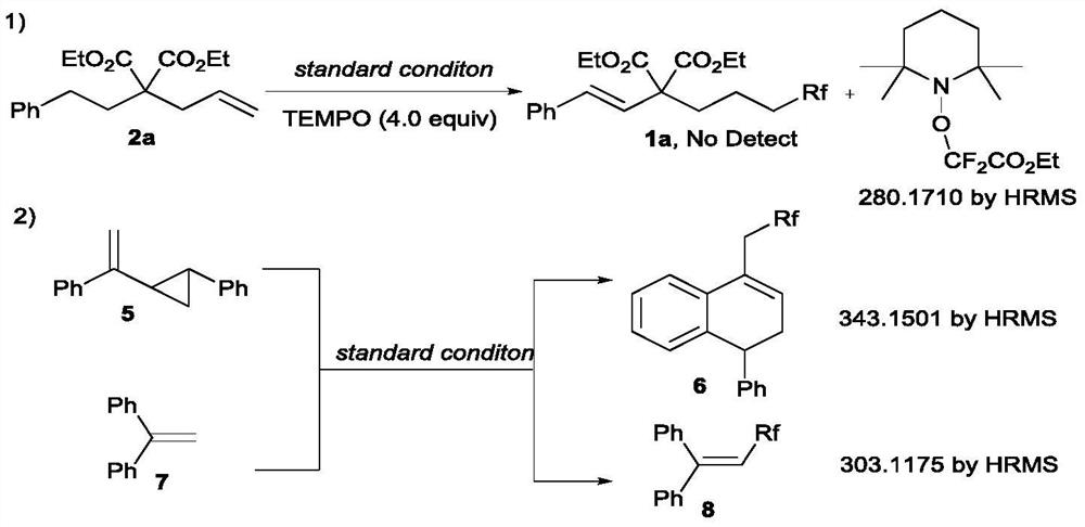 A kind of method for synthesizing remote fluorinated aryl olefins