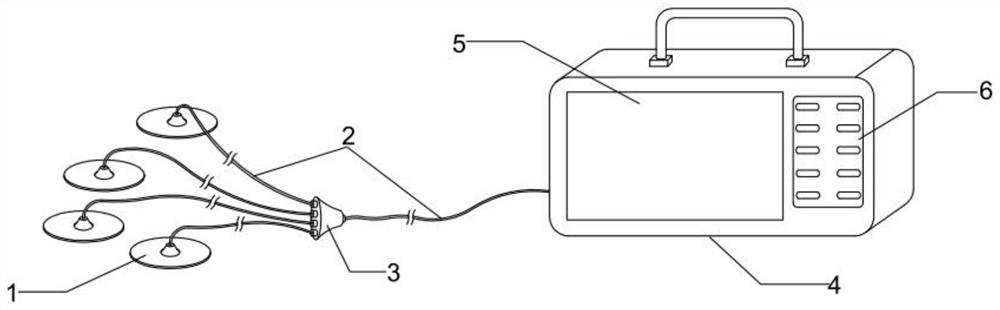 Intelligent heart sound picking, monitoring and positioning system equipment