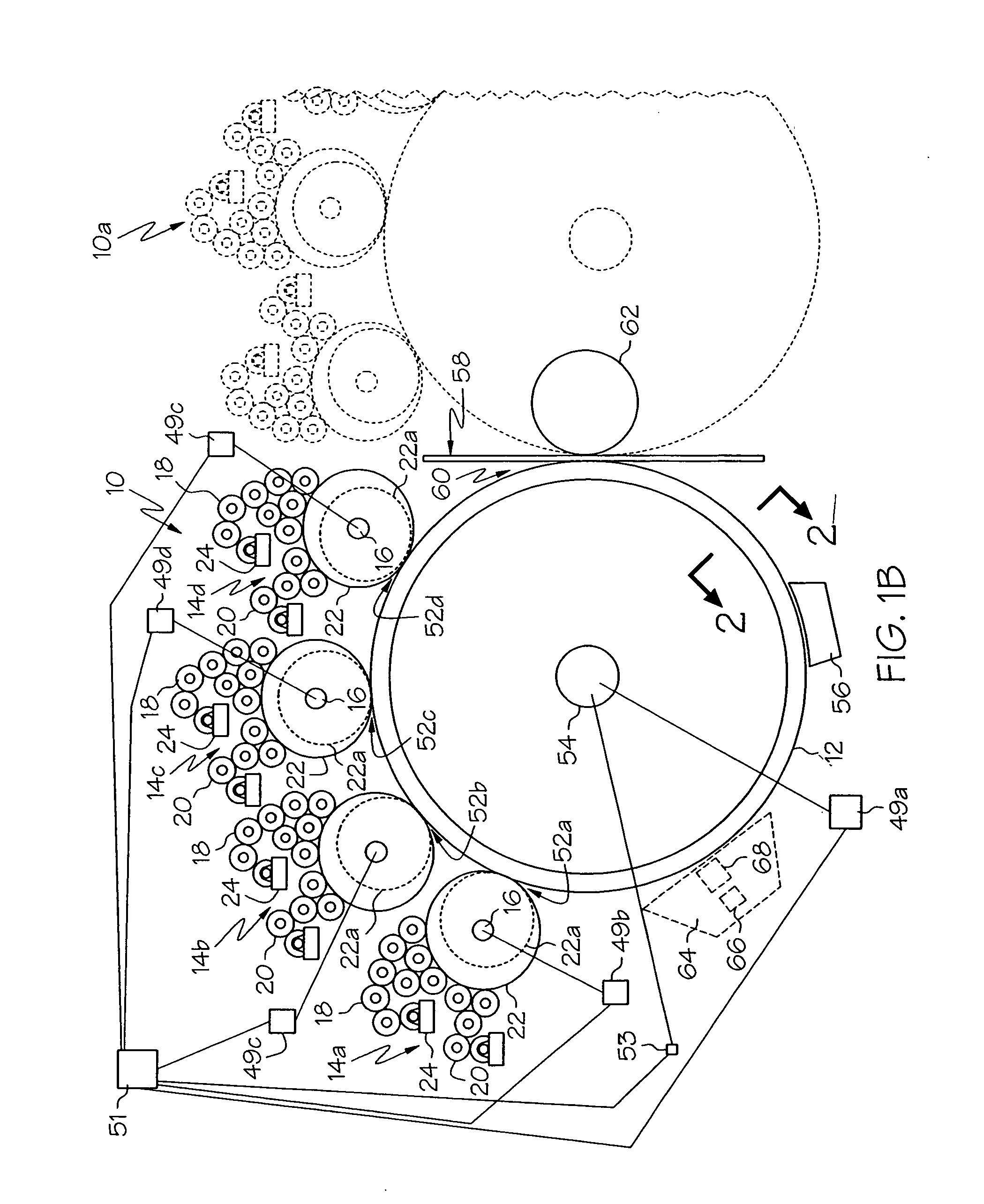 Variable cut-off offset press system and method of operation