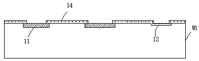 Wafer-level back gold chip packaging structure and packaging method thereof