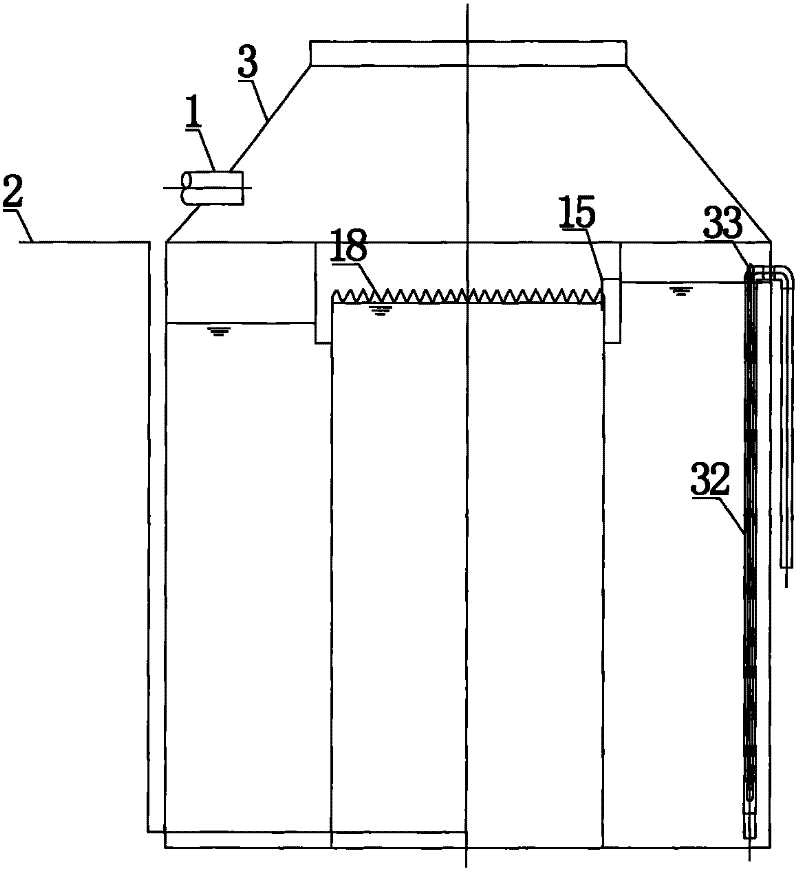 Anaerobic and aerobic integrated high-density biological stuffing reactor