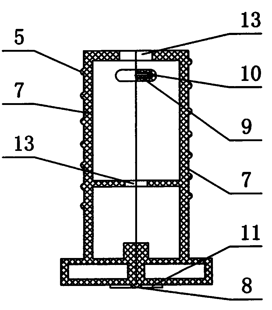 Drill bit packaging tube with positioning function