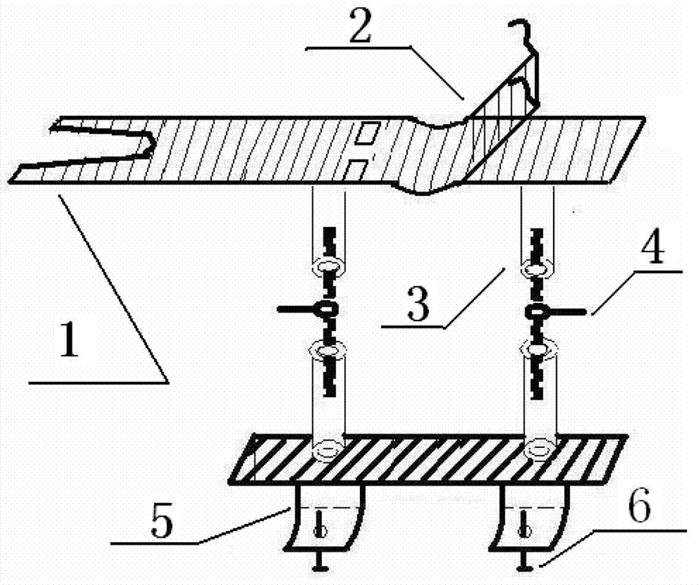 Hauling-up device for replacing pin insulator and replacing method