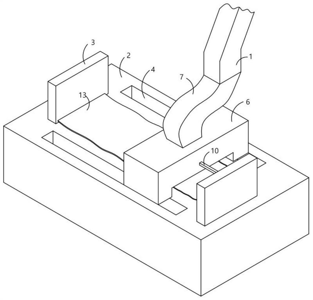 Transportation treatment device for bungalow building waste