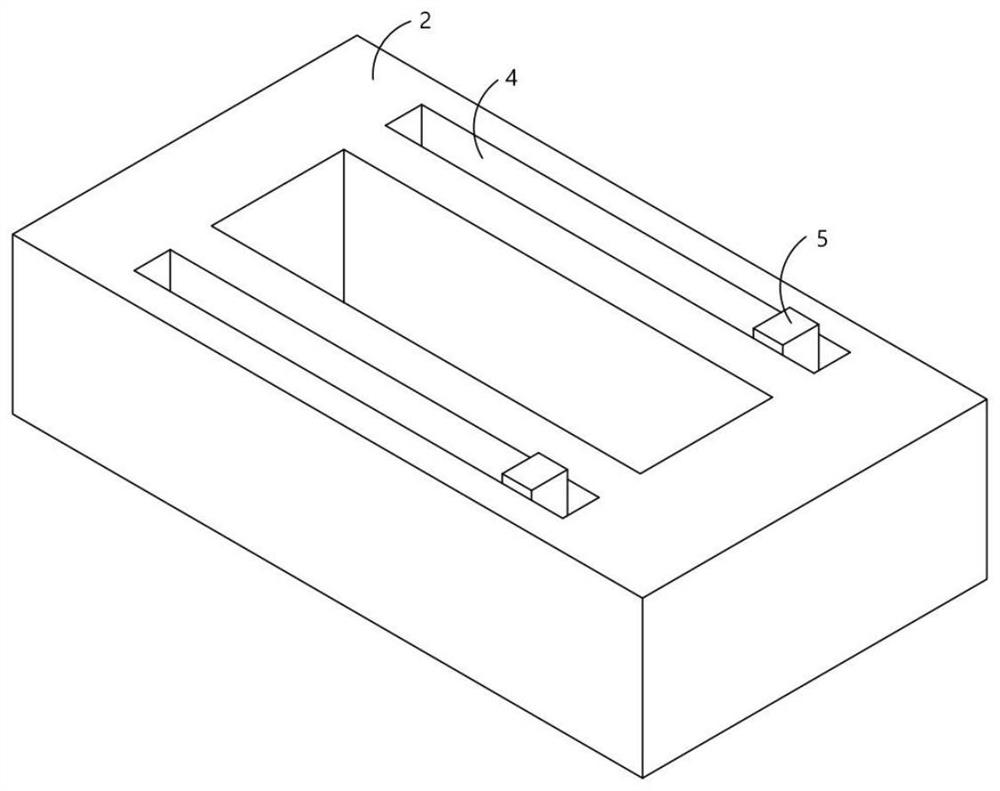 Transportation treatment device for bungalow building waste