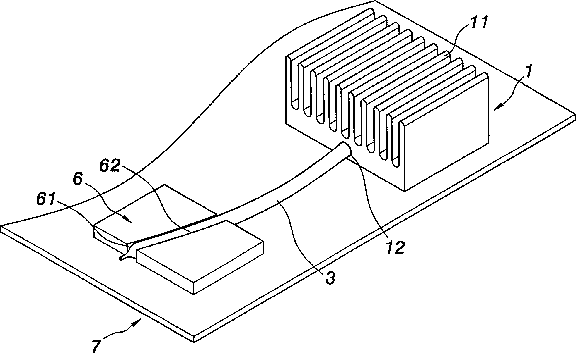Manufacture of heat pipe for heat dissipating plate