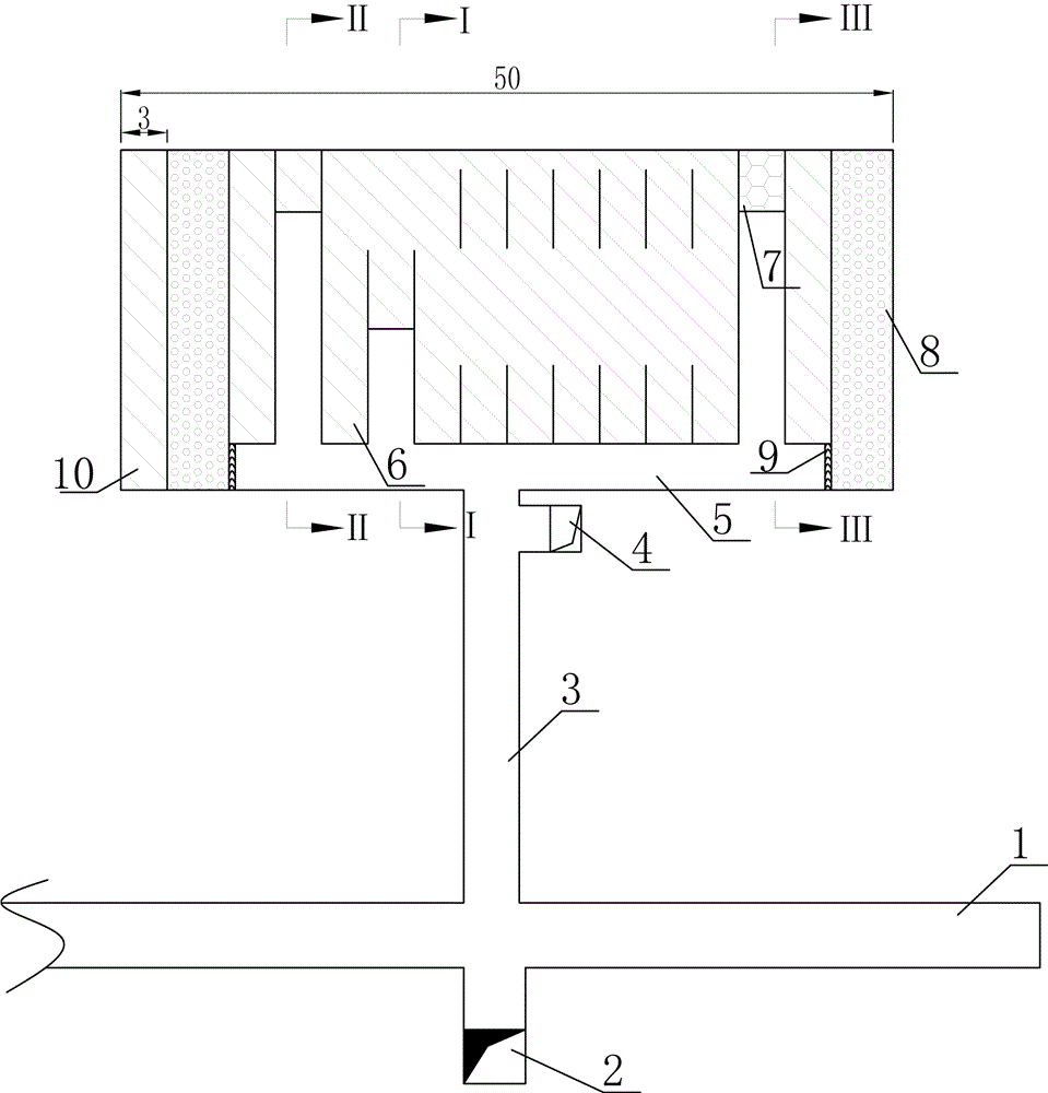 Method for recovering broken ore body by access sub-step roof popping