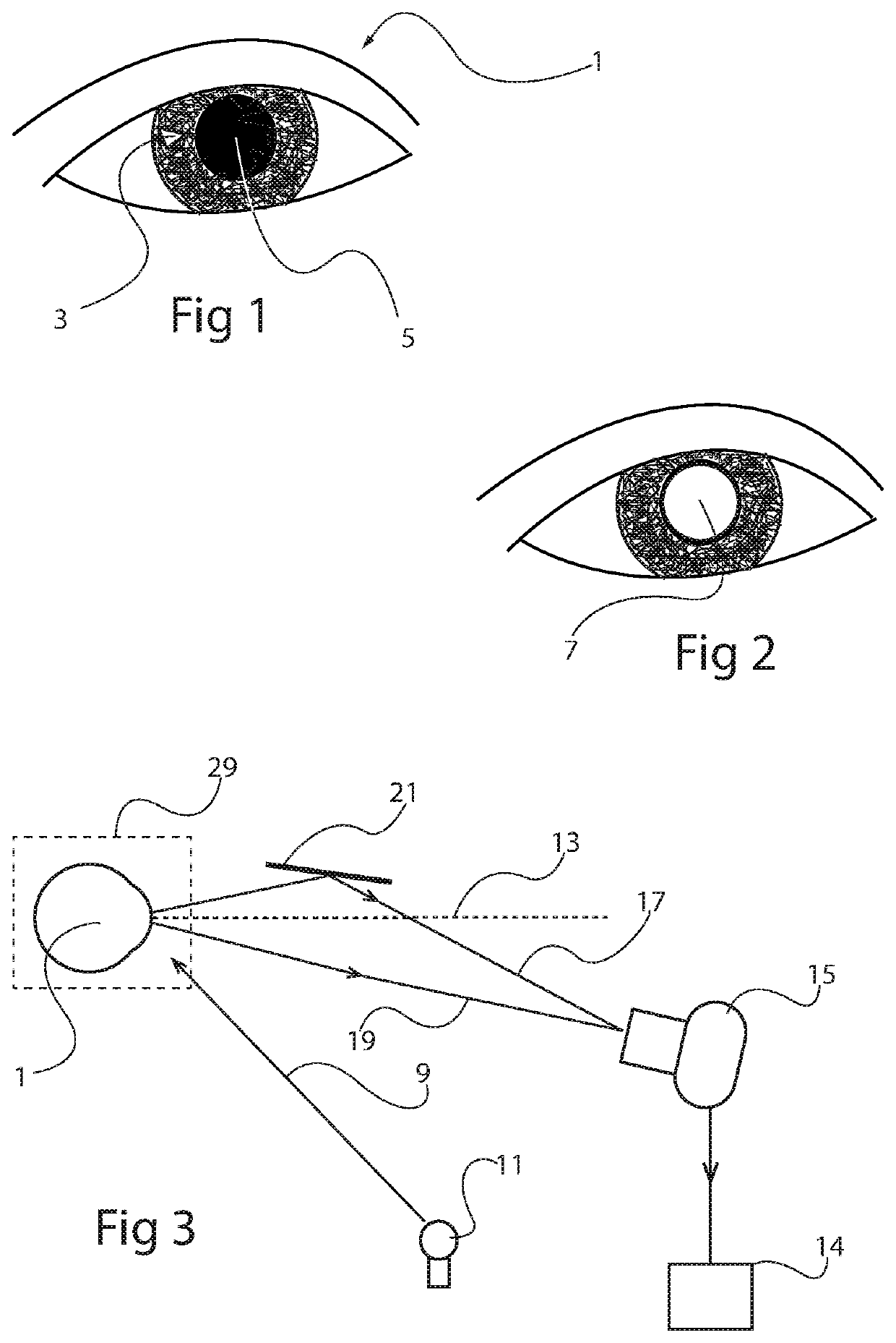 Method and device for eye metric acquisition