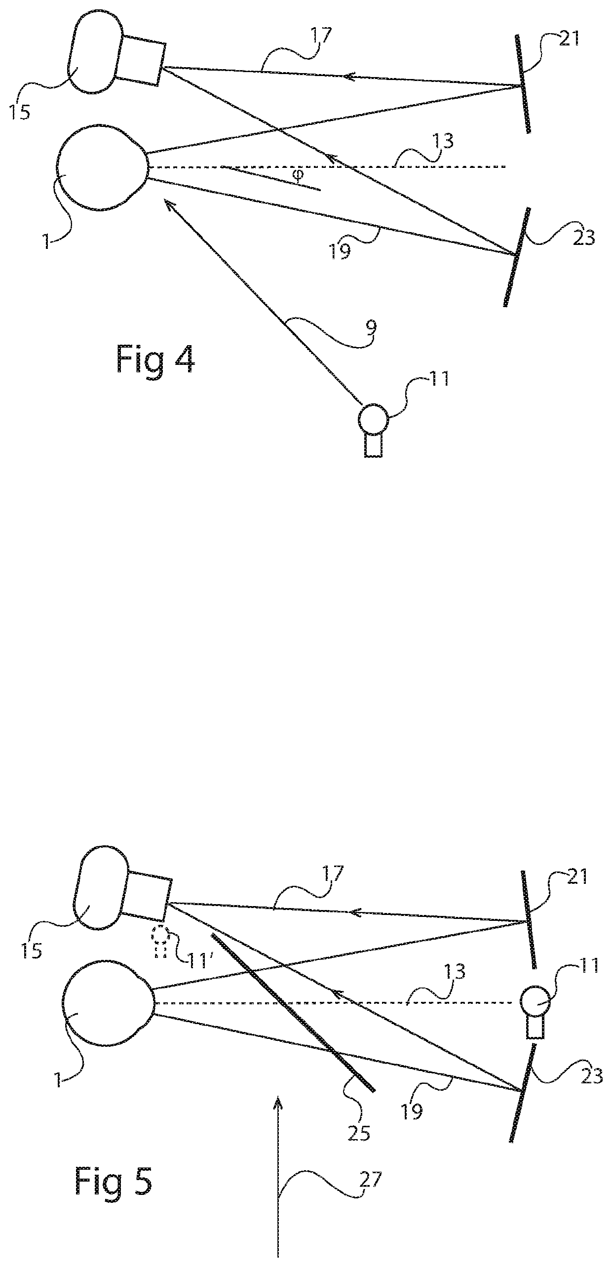 Method and device for eye metric acquisition